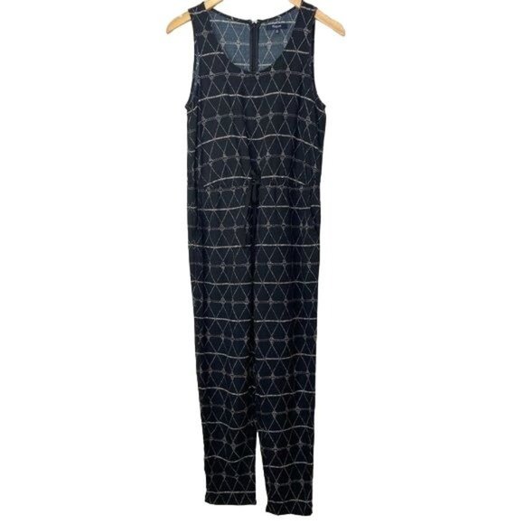 Madewell Pants - Madewell ladies jumpsuit bib pants black tan sixes XS extra small